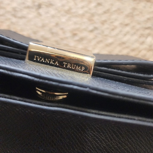 IVANKA TRUMP Elegant Black Handbag - Picture 9 of 12